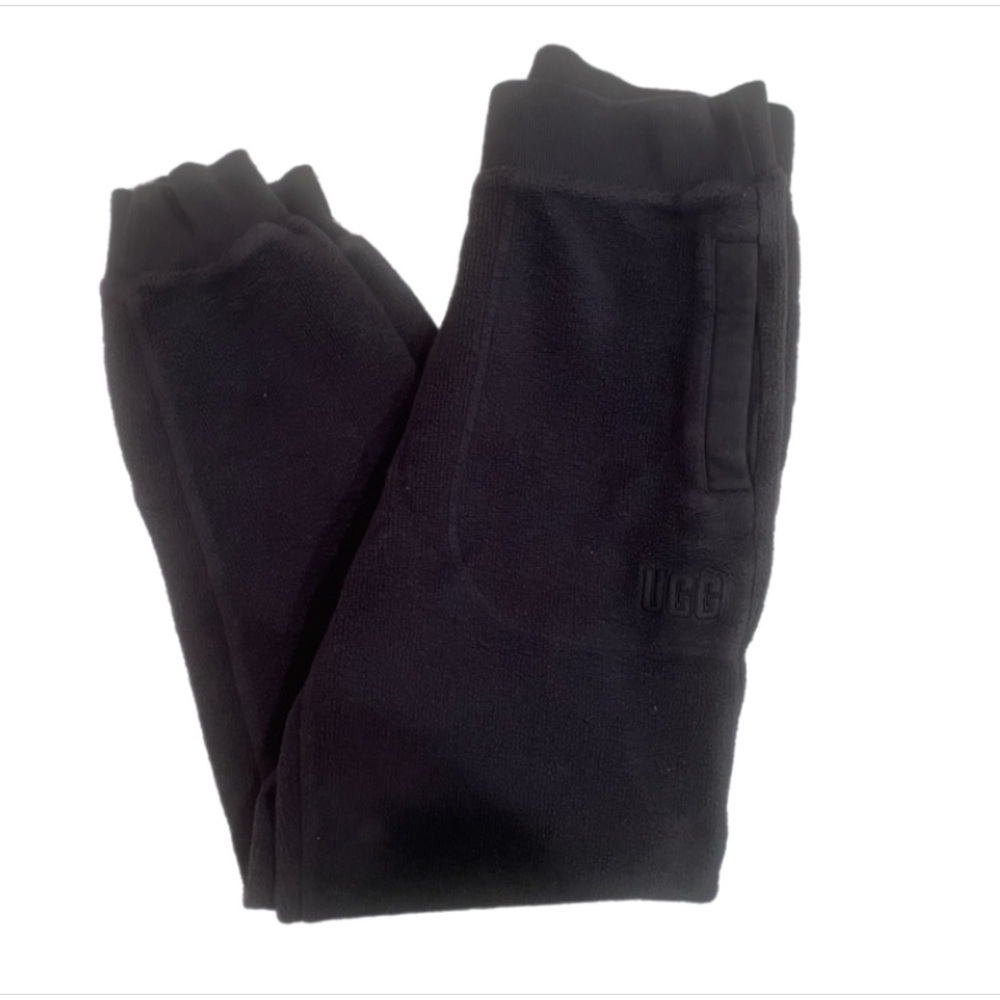 UGG Women's Sofiana Black Terry Joggers- Small - Picture 5 of 9